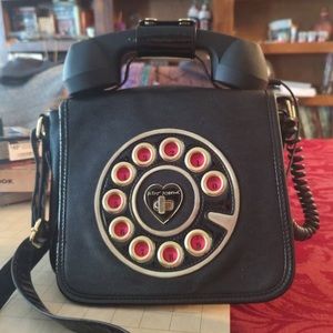Vintage FUN!! Betsey Johnson Phone Crossbody, NWT